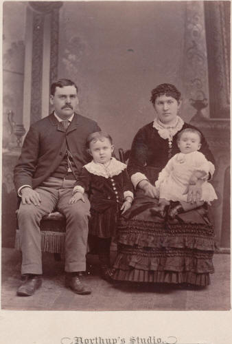 Henry & Mattie Harvey family